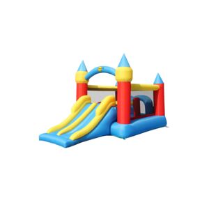 OBSTACLE COURSE CASTLE W/DOUBLE SLIDE OBSTACLE COURSE CASTLE W/DOUBLE SLIDE